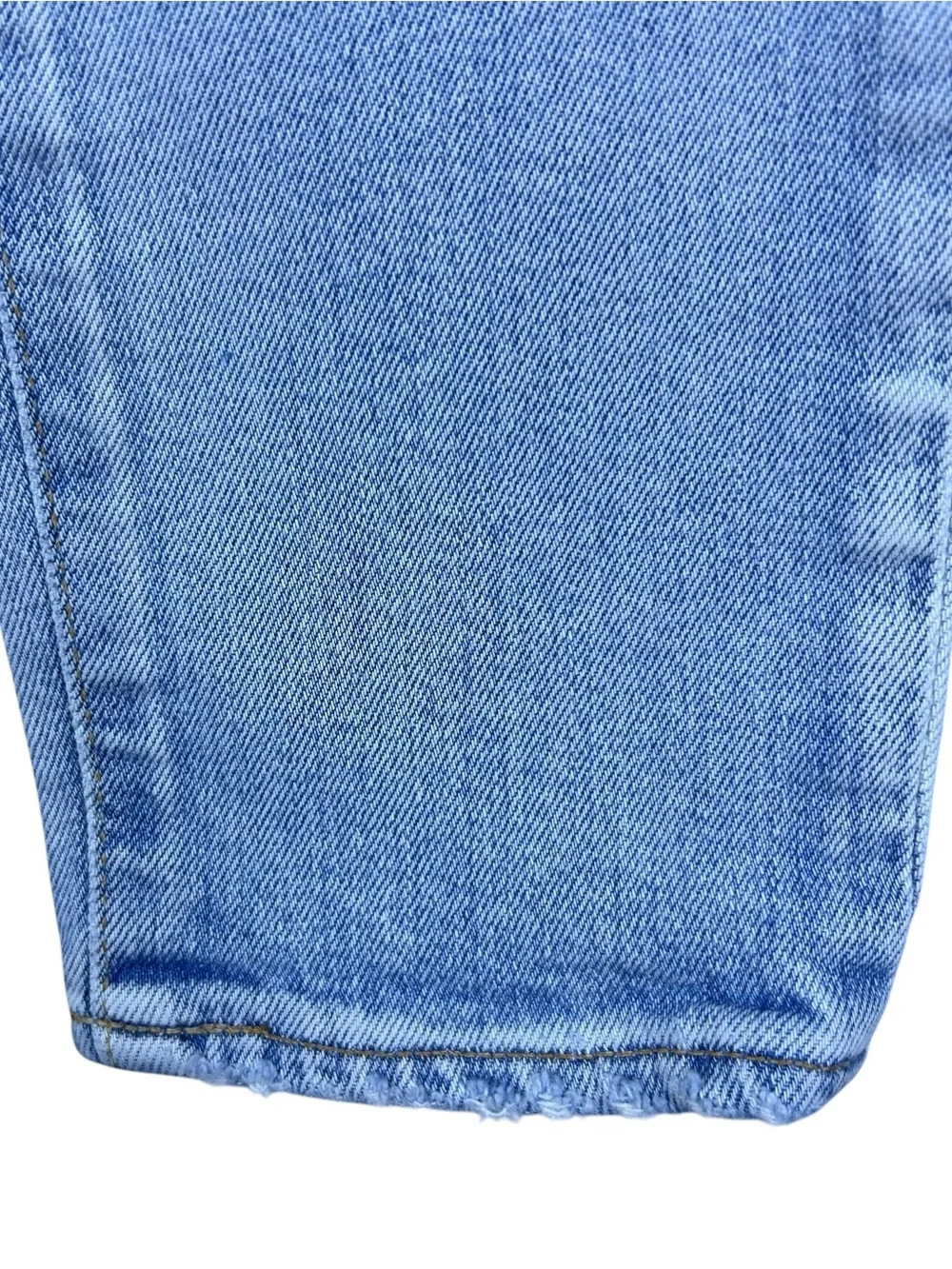 Moussy Vintage Hillrose Skinny Jeans 24 Blue Distressed Japan Preppy Minimalist